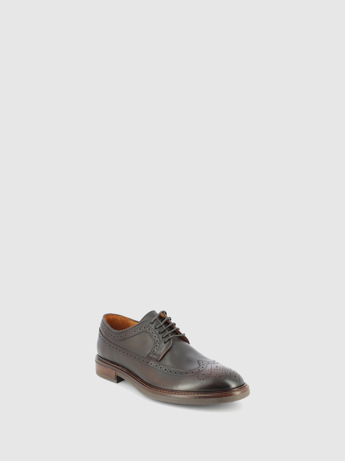 Foreva Sapatos com Atacadores em Castanho